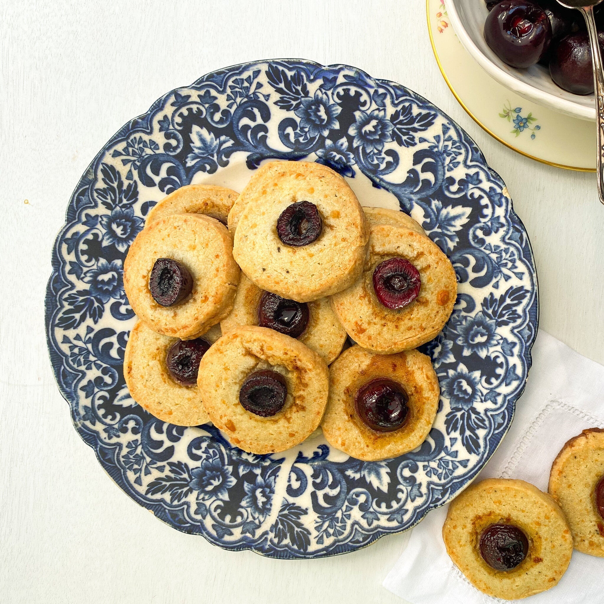 Hot Cherry-Spiked Bleu Cheese Crackers – In The Curious Kitchen