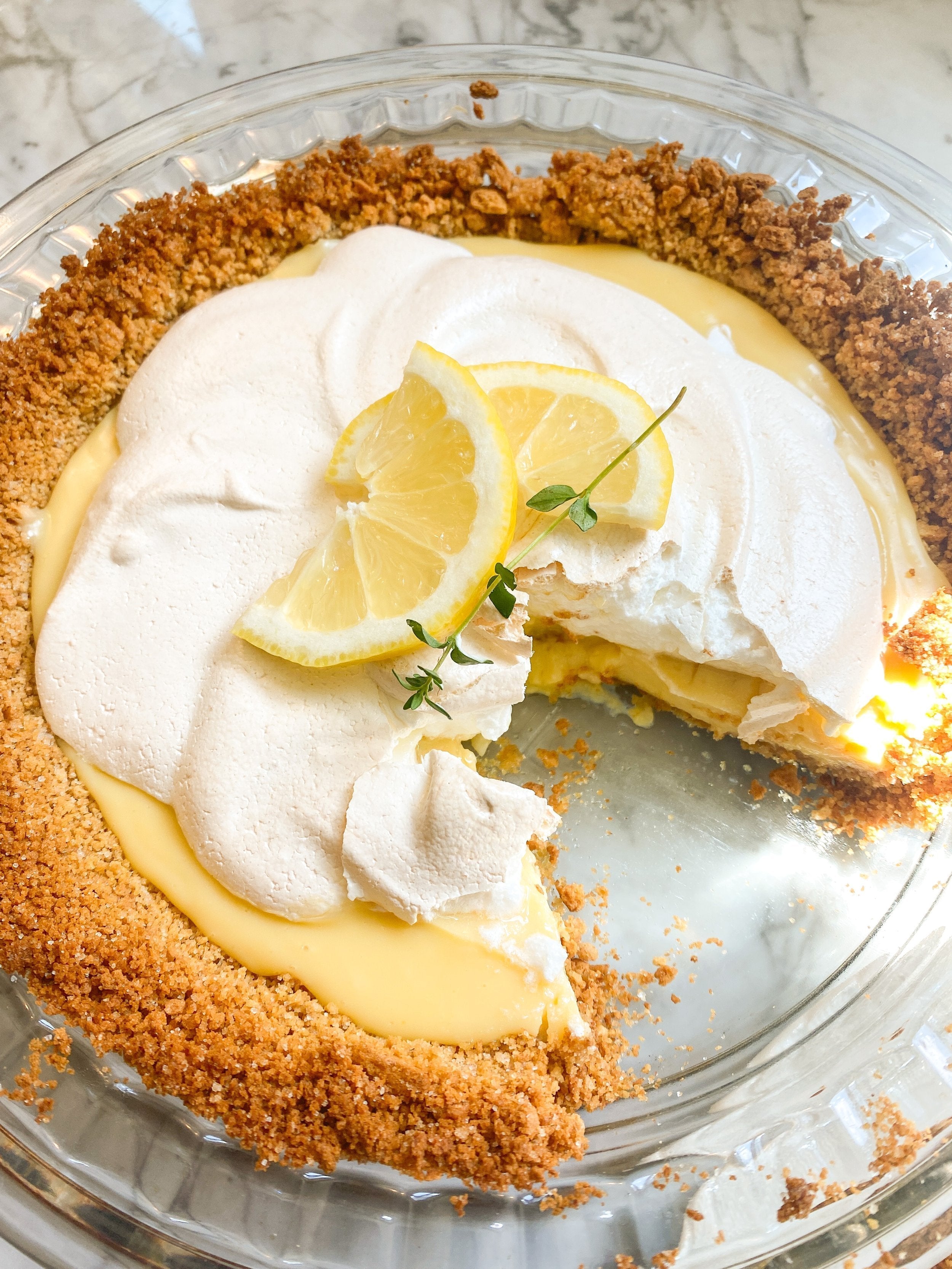 Summertime Lemon Pie – In The Curious Kitchen