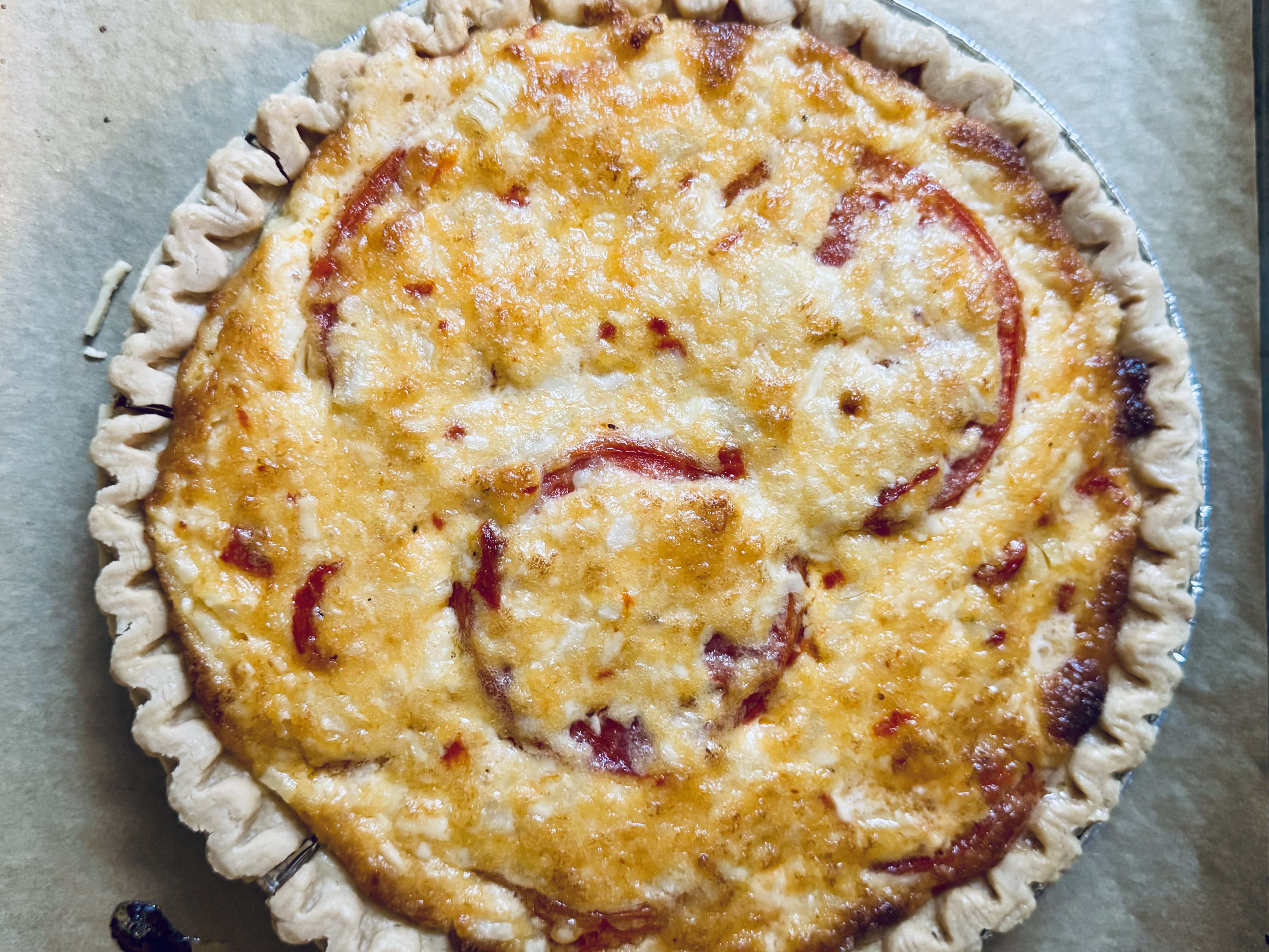 Tomato Pie – In The Curious Kitchen
