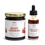 Boozy Cherries® & Bitters Bundle – Old Fashioned & Manhattan Cocktail Set