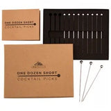 Cocktail Picks – Stainless Steel Garnish Picks by Bar Above