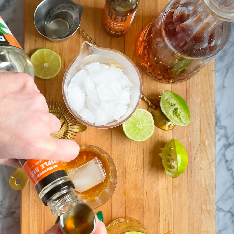 Red Hot Bourbon Margarita