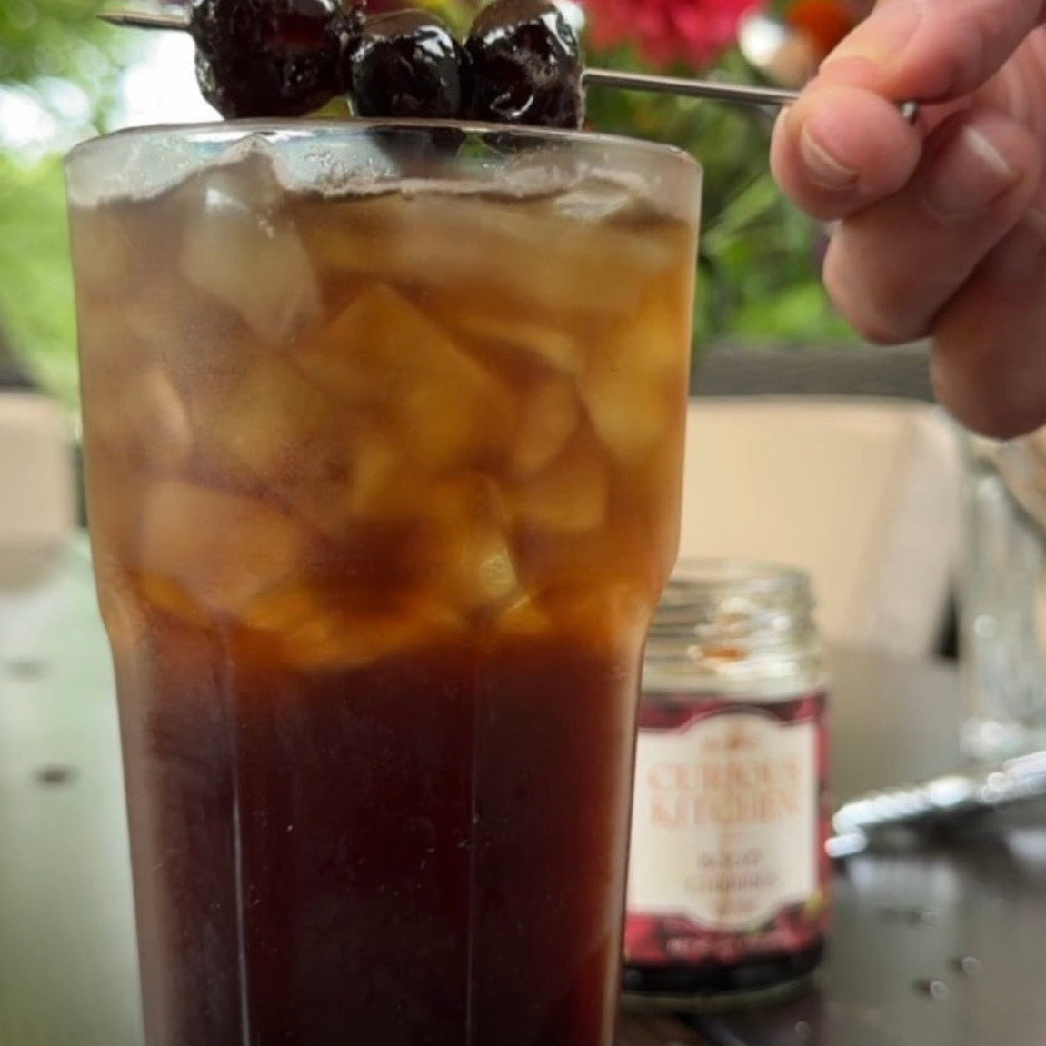 Bourbon Cherry Coke Cocktail | Easy Adult Cherry Coke Recipe