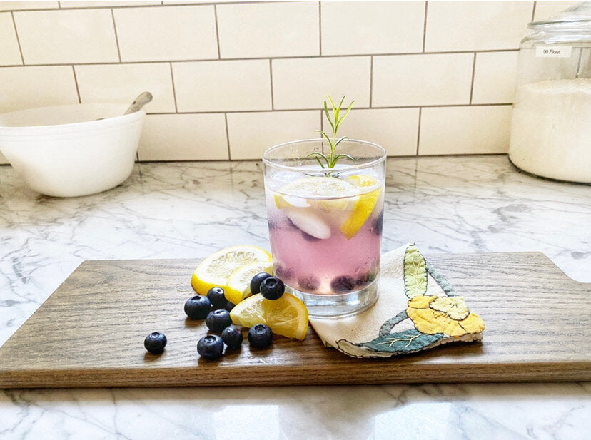 Blueberry Lemon Vodka Sparkle