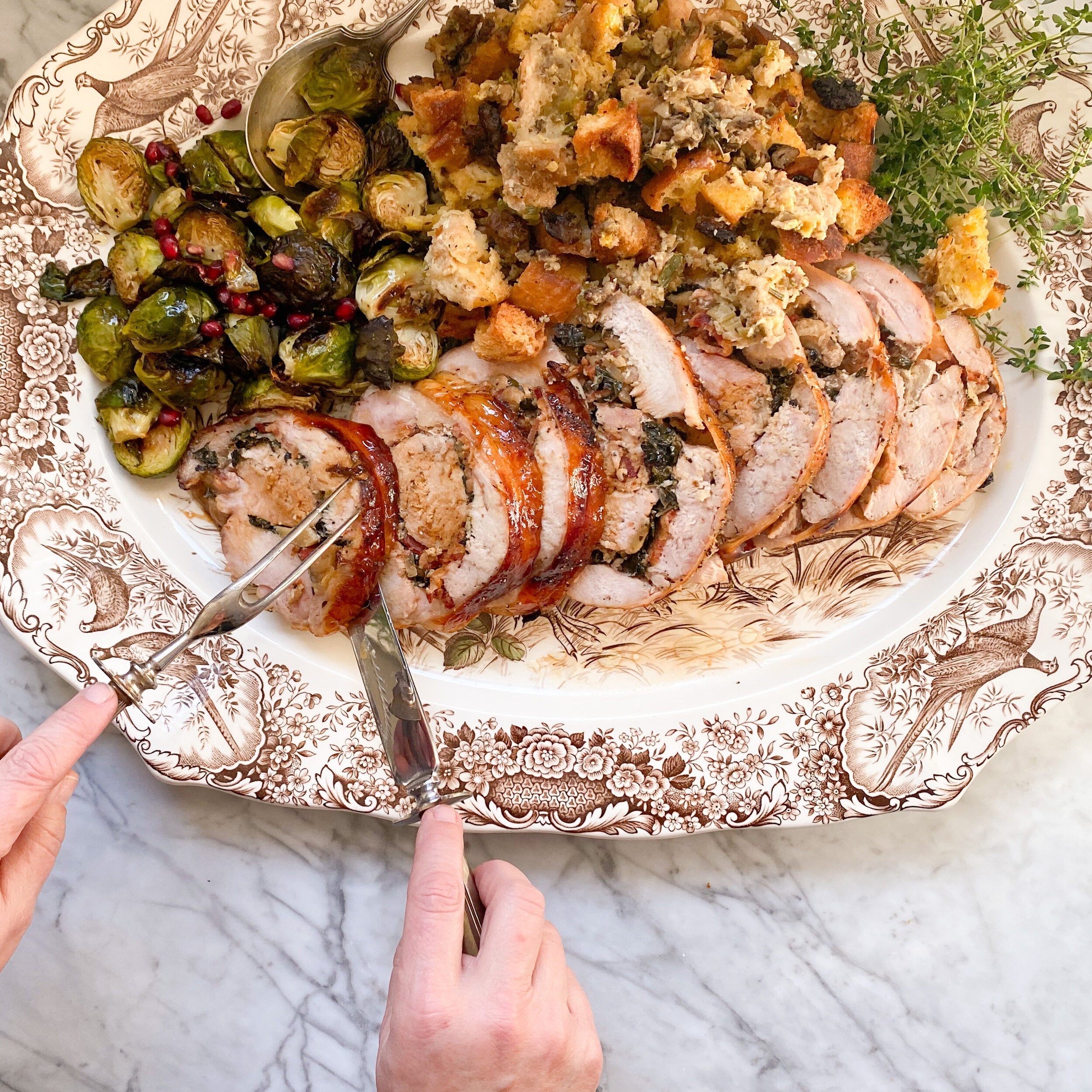 Sweet Tea Brined Turkey Breast