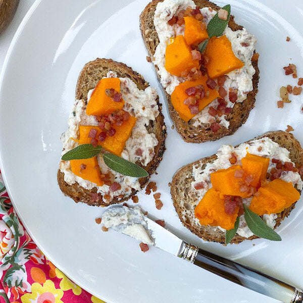 Pumpkin Crostini