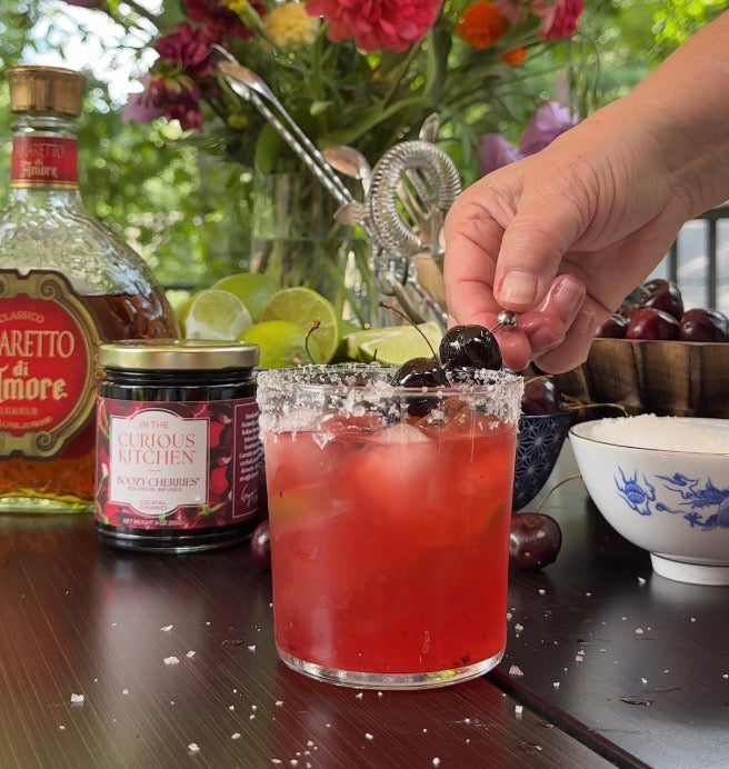 Boozy Cherry Italian Margarita