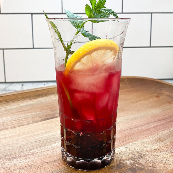 Blueberry Bourbon Sour