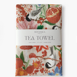 Winter Tea Towel by Botanica 100% Linen