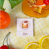 Old Fashioned Cocktail Matches with Recipe