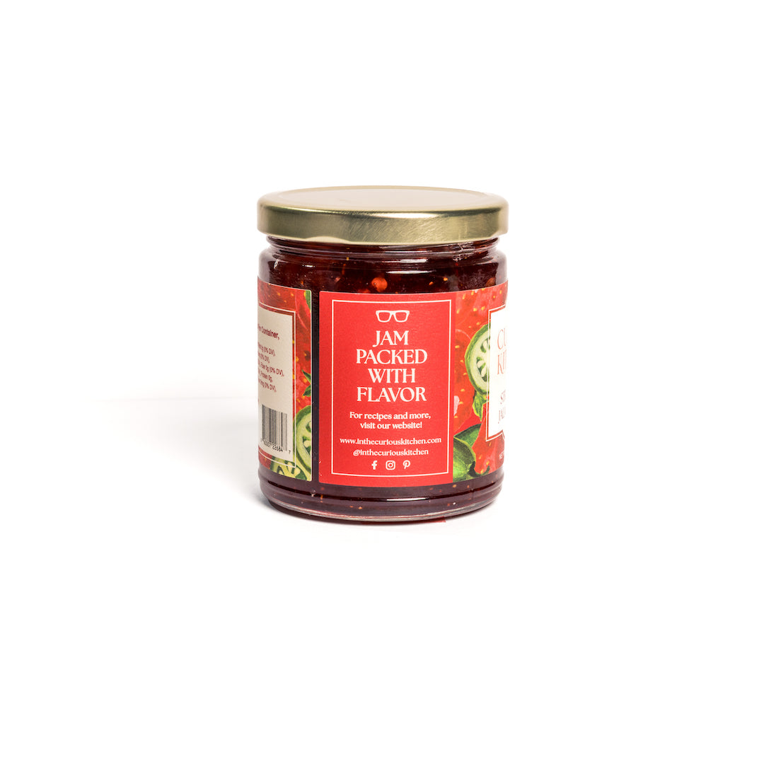 Strawberry Jalapeño Jam | Sweet Heat Jam – In the Curious Kitchen
