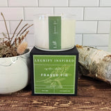 Fraser Fir Classic Glass 2 Wick Soy Candle